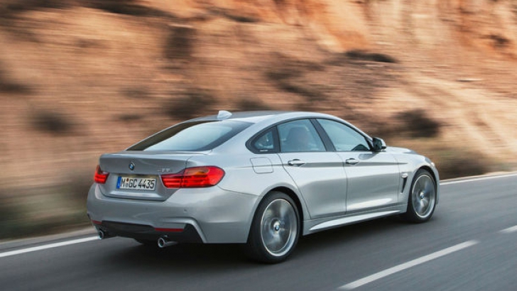 BMW Seria 4 Gran Coupe: Primele imagini oficiale cu noul BMW Seria 4 Gran Coupe