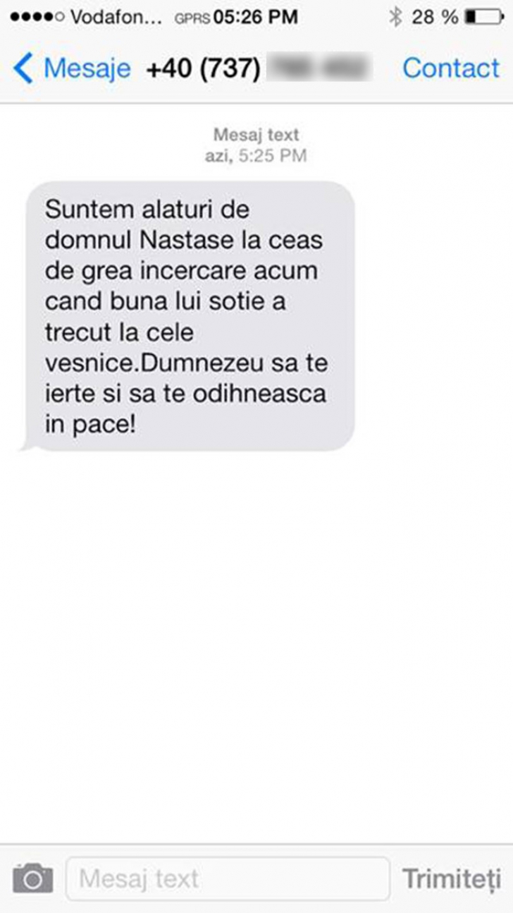 SMS MACABRU primit de Brigitte Sfăt. ŞOC pentru Ilie Năstase