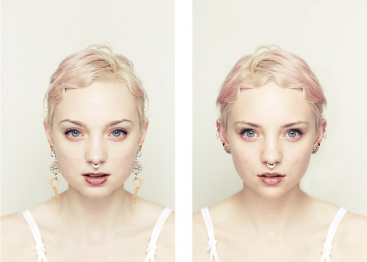 Cum ar arăta oamenii dacă ambele părţi ale feţei ar fi identice