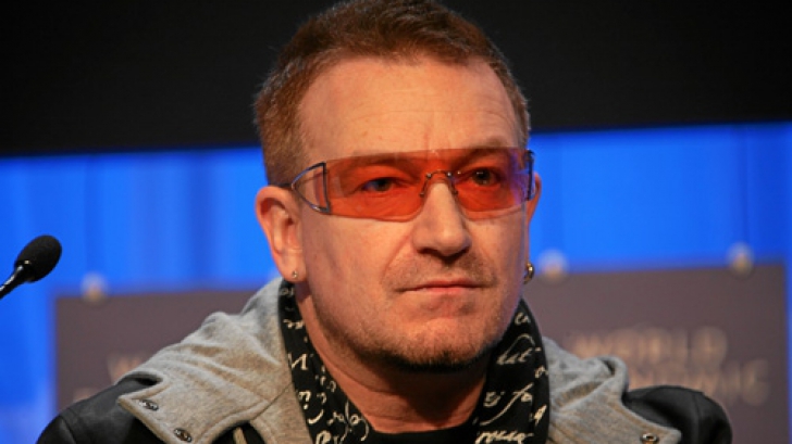Bono, solistul trupei U2