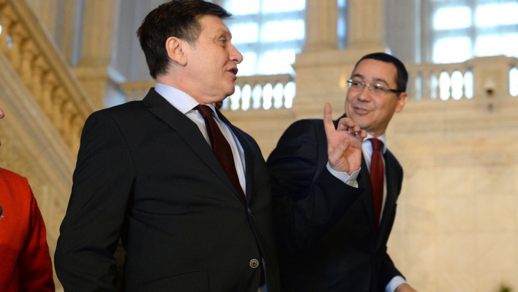 CRIN ANTONESCU şi Victor Ponta, întâlnire de gradul ZERO la Guvern