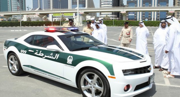Flota poliţiei din Dubai