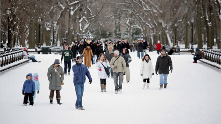 Criză de încălţăminte de iarnă la New York