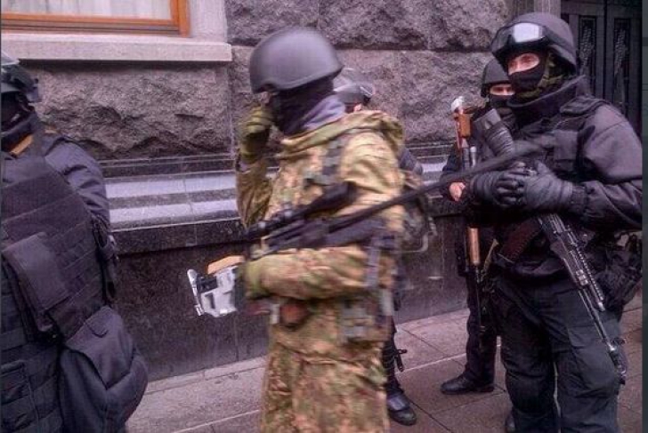 Imagini impresionante din Kiev