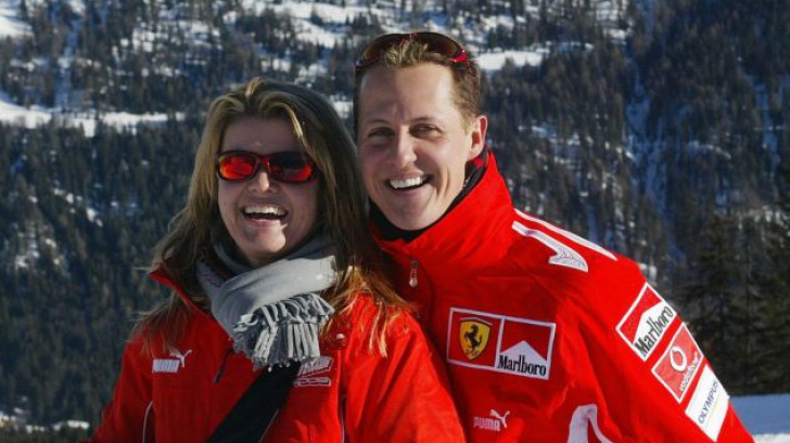 Michael Schumacher și soția sa Corinna