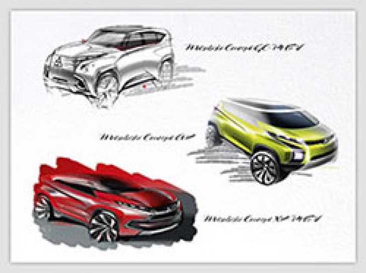 Mitsubishi Concept XR-PHEV, GC-PHEV și AR: Așa arată cele trei noi concepte Mitsubishi