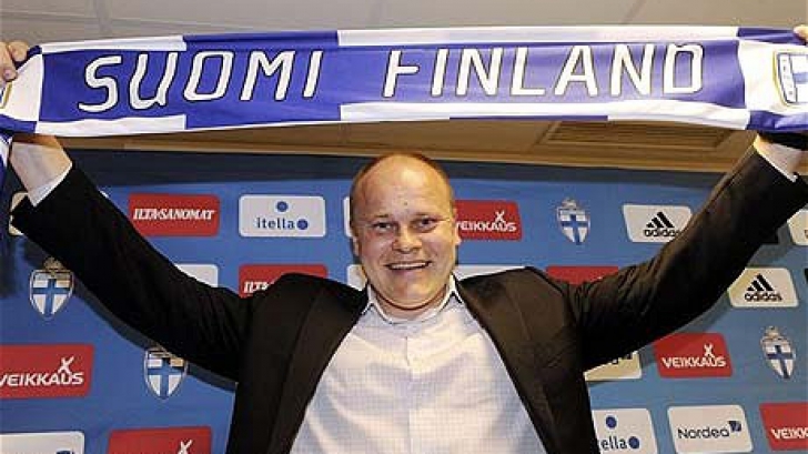Antrenorul echipei naţionale a Finlandei