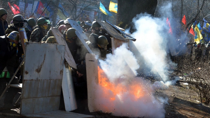 Violenţe la Kiev