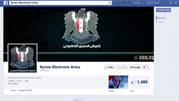 Facebook, atacată de Armata Electronică Siriană în ziua în care a împlinit 10 ani