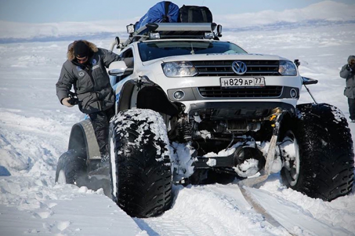 Volkswagen Amarok Polar Expedition: Cum arată modelul VW care promovează Olimpiada de la Sochi