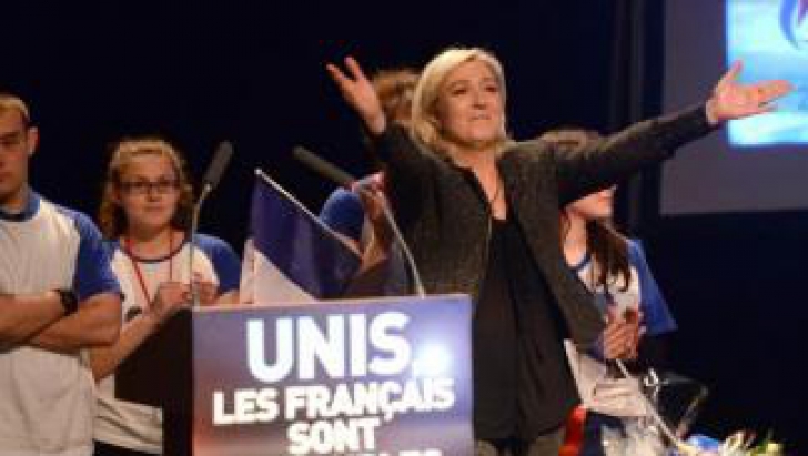 Frontul Național, pe primul loc la alegerile europarlamentare din Franţa