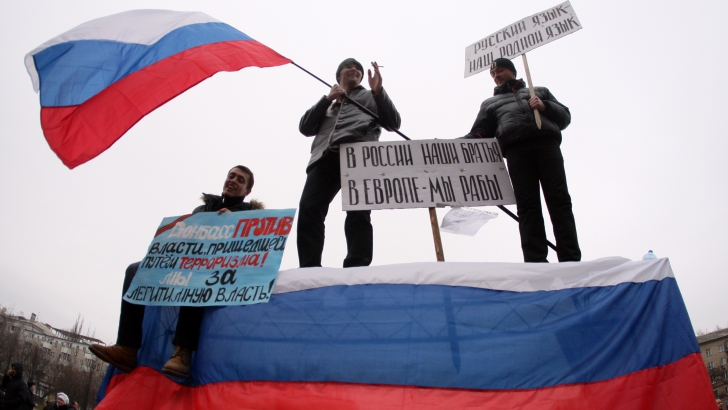 Catherine Ashton îndeamnă Rusia să nu intervină militar în Ucraina / Foto: MEDIAFAX