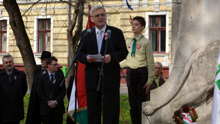 Tokes, de Ziua Maghiarilor: Nu ne vom lăsa jigniţi şi ameninţaţi, a venit timpul să vorbim / Foto: MEDIAFAX