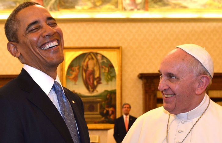 Barack Obama s-a întâlnit cu Papa Francisc, la Vatican