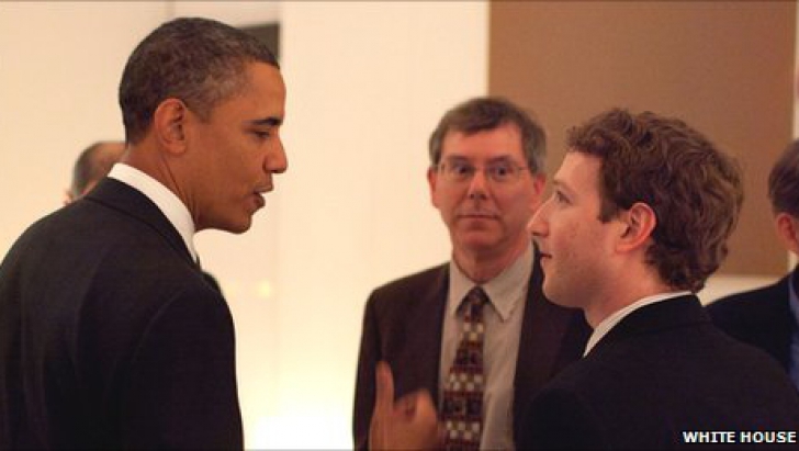 Fondatorul Facebook l-a sunat pe Obama pentru a se plânge de spionajul online
