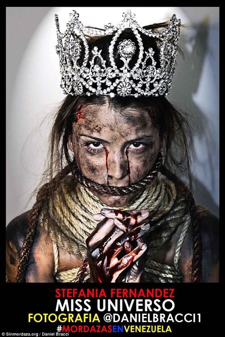 Fosta Miss Univers, în fotografii şocante: luptă împotriva violenţei din ţara sa