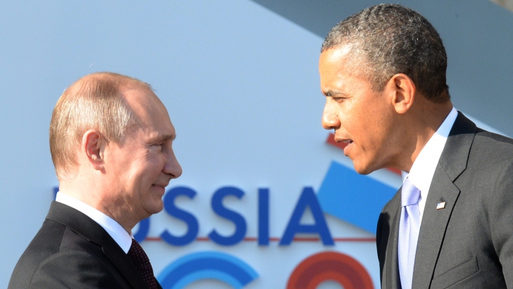 Vladimir Putin şi Barack Obama au discutat la telefon despre Ucraina