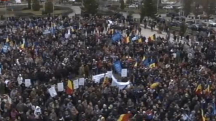 Protest al angajaţilor Dacia