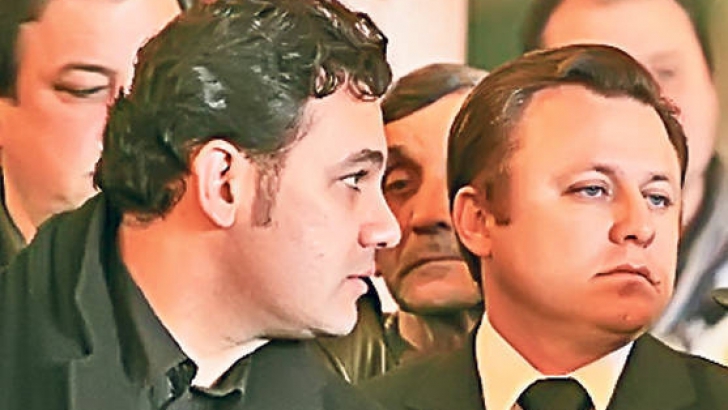 Dragoş Dolănescu, alături de fratele său, Ionuţ