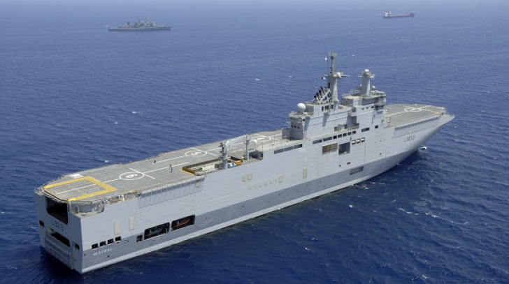 RUSIA cere Franţei banii înapoi pentru cele două nave de război Mistral