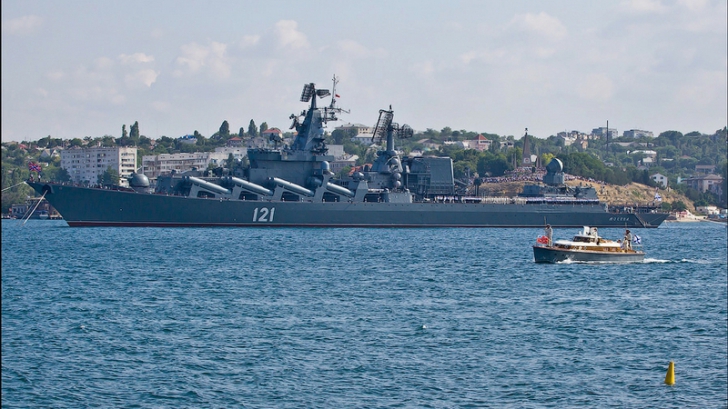 Parada a marinei ruse la Sevastopol