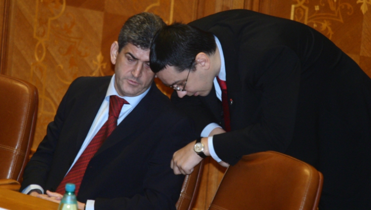 Ponta şi Oprea, şedinţă de lucru la Cotroceni