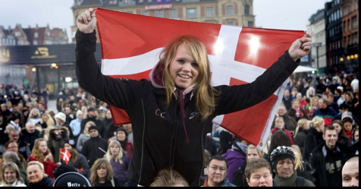 Cele mai fericite ţări din lume, Danemarca pe primul loc