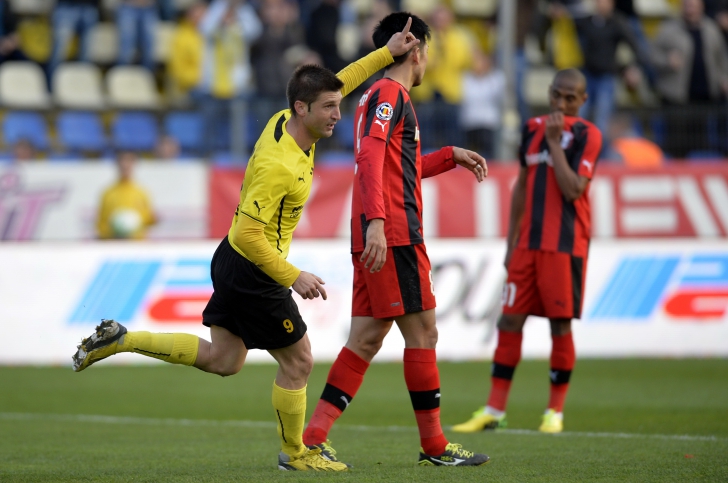 Astra Giurgiu învinsă de FC Braşov, scor 2-1, în Liga I