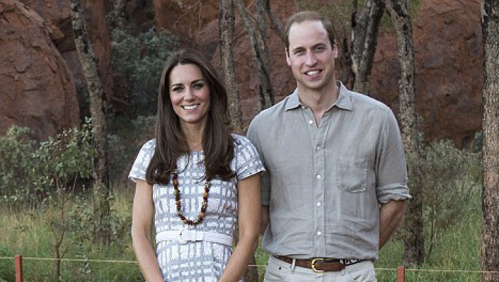 Kate Middleton şi prințul William 