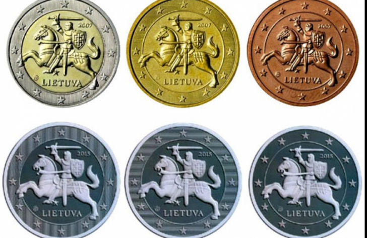 Moneda euro din Lituania va avea însemne tradiţionae cu cavalerul Vytis