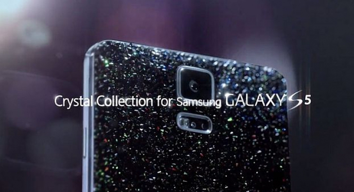Galaxy S5 Swarovski Crystal Edition, o versiune Galaxy S5 placată cu cristale Swarowski
