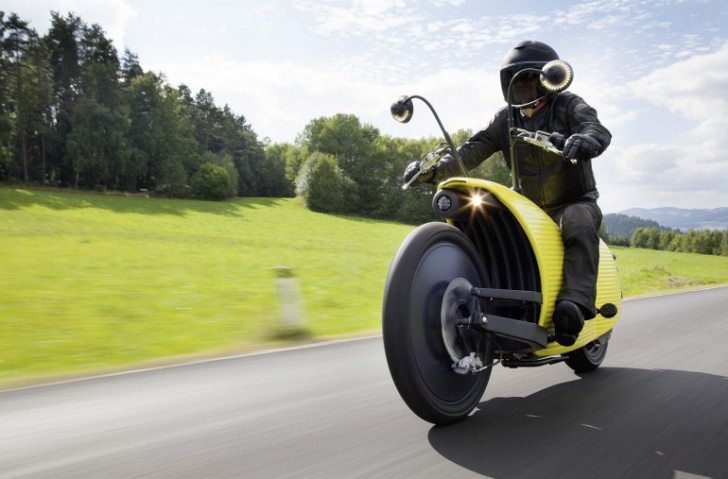Cum arată una dintre cele mai interesante motociclete electrice din lume