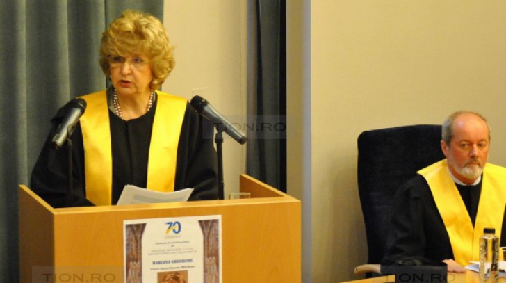 MARIANA GHEORGHE a primit titlul de Doctor Honoris Causa din partea Universității de Vest Timișoara