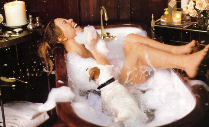 Mariah Carey cheltuie 47.000 de dolari pe an pentru a-şi răsfăţa câinii / Foto: celebritydogwatcher.com