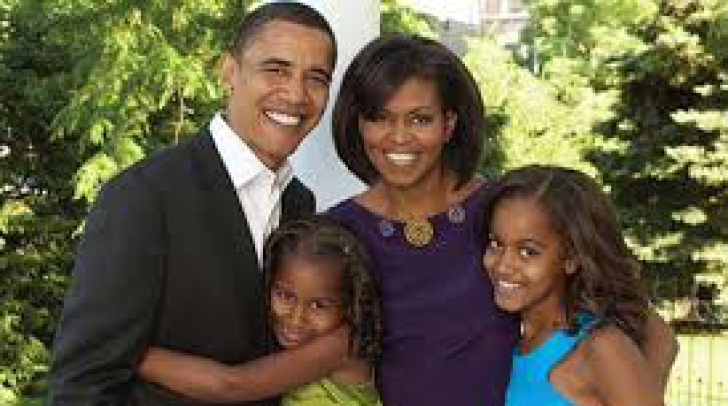 Familia Obama a obţinut un venit de 481.098 de dolari în 2013, cu 21 la sută mai puţin decât în 2012