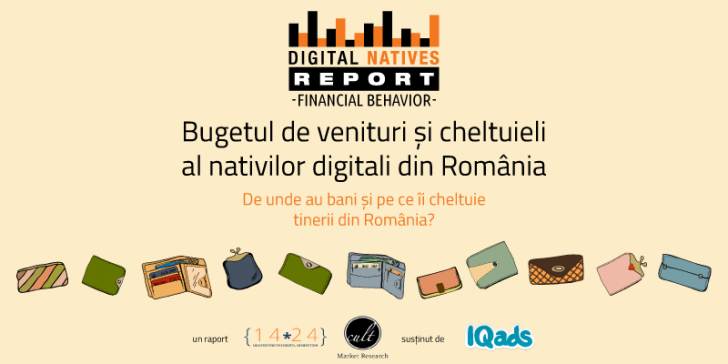 Banii nativilor digitali din România: de unde vin, pe ce sunt cheltuiți, cu ce frecvență și de ce
