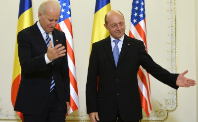 Joe Biden, la Cotroceni. Traian Băsescu, LĂUDAT pentru lupta ANTICORUPŢIE / Foto: MEDIAFAX