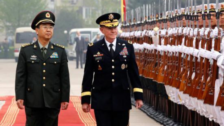 Şeful Statului Major General al armatei chineze, alături de omologul său american, Martin Dempsey
