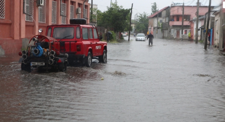 Inundaţii în Galaţi