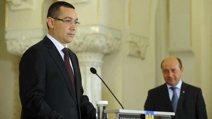 Ponta: Eu cunosc și respect Constituția, nu aveam de ce să îl invit pe Băsescu la Guvern / Foto: MEDIAFAX