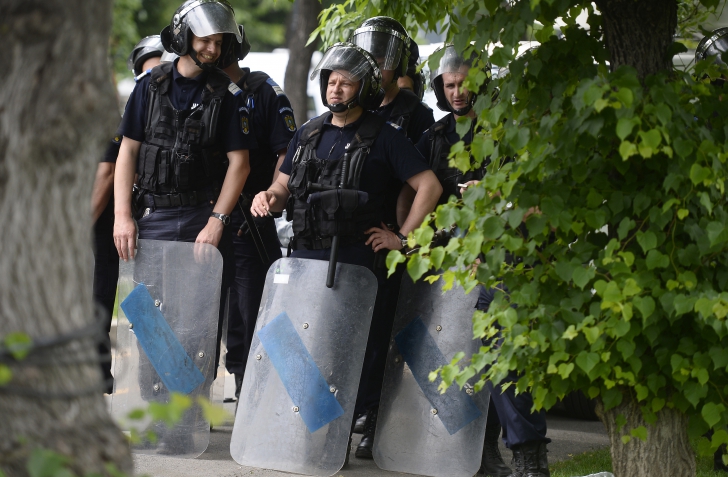 REVOLUŢIONARII, PROTEST VIOLENT în CAPITALĂ. Bulevardul Kiseleff, BLOCAT / Foto: Arhiva MEDIAFAX