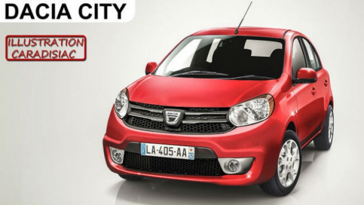 Dacia Mini: Dacia City, modelul de 5.000 de euro, va apărea în 2016, potrivit presei franceze