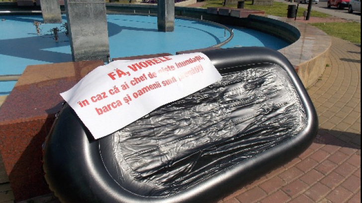 Mesaj pentru Ponta: Fă, Viorele, ai chef de inundații?