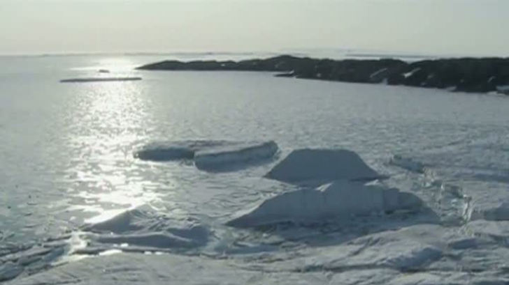 Gheţarii din Antarctica se topesc din cauza apelor oceanului