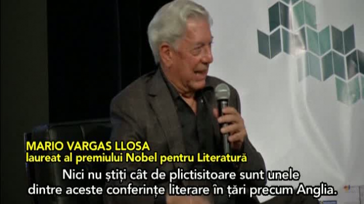 Mario Vargas Llosa, atacat în timpul unei conferinţe literare. Reacţia fără egal a scriitorului laureat cu Nobel