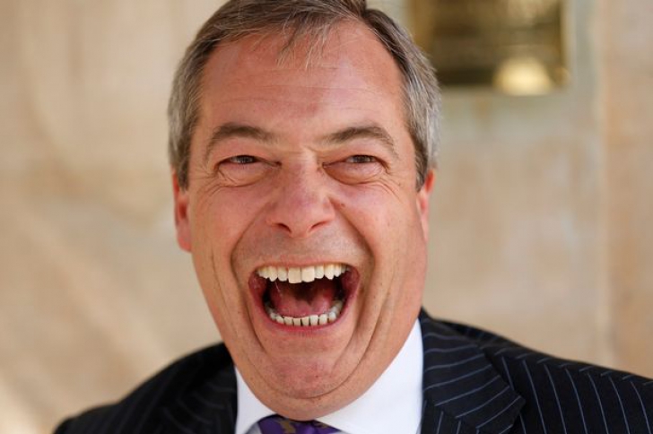 Nigel Farage, liderul UKIP, unul dintre favoriţii alegerilor europene în Marea Britanie