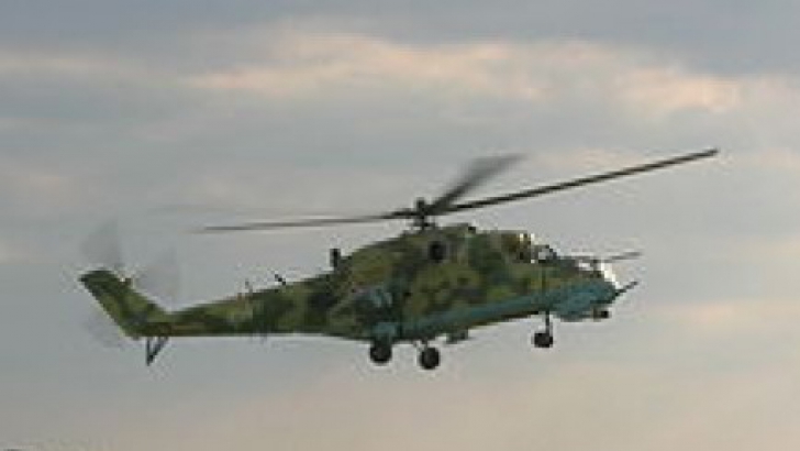 Un elicopter a fost doborât în apropiere de Slaviansk