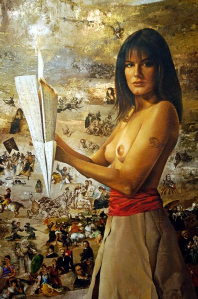 Tabloul controversat al reginei Letizia