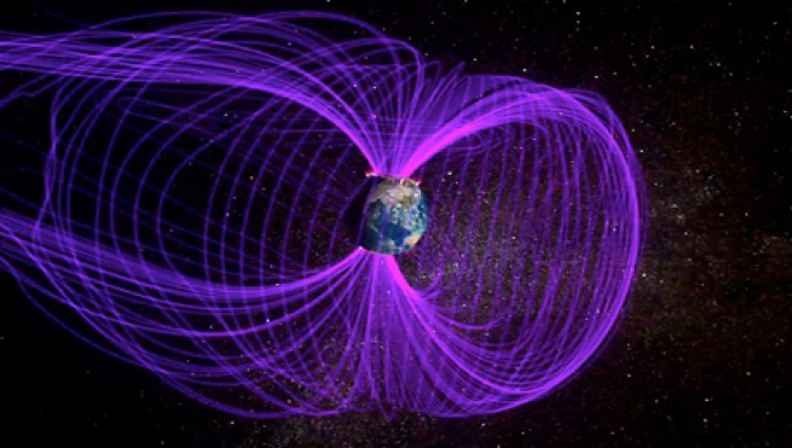 Câmpul magnetic al Terrei, care ne protejează de radiaţiile ucigătoare din spaţiu, începe să slăbească