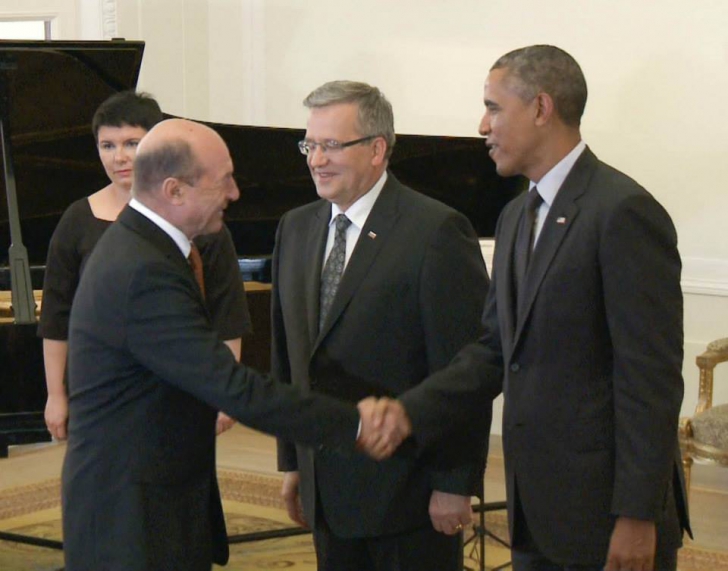 Băsescu s-a întâlnit cu Obama